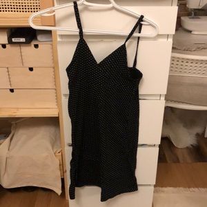 Brandy Melville Black and white polka dot dress